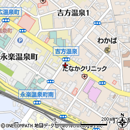 鳥取県鳥取市吉方温泉3丁目825周辺の地図