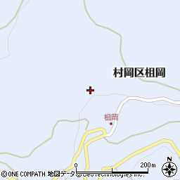 兵庫県美方郡香美町村岡区柤岡658周辺の地図