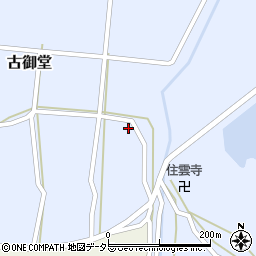 鳥取県西伯郡大山町古御堂407周辺の地図