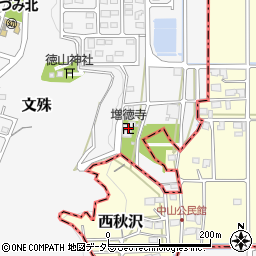 増徳寺周辺の地図