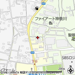 神奈川県厚木市三田33周辺の地図