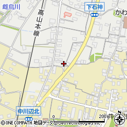岐阜県加茂郡川辺町石神44-2周辺の地図
