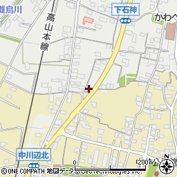 岐阜県加茂郡川辺町石神43周辺の地図
