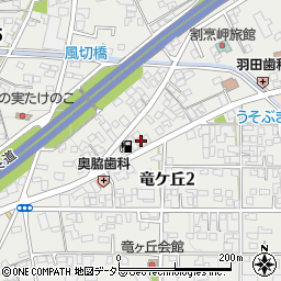 ビューティーサロン竜ヶ丘周辺の地図