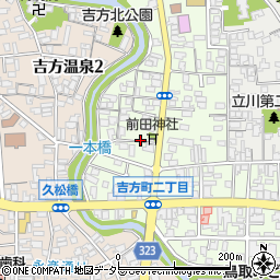 鳥取県鳥取市吉方町周辺の地図