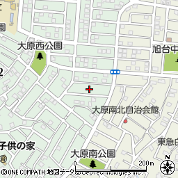 神奈川県横浜市旭区上白根2丁目25周辺の地図