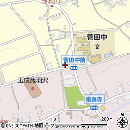 神奈川県横浜市神奈川区菅田町2014-15周辺の地図