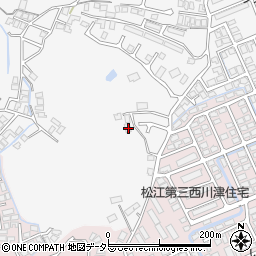 島根県松江市西持田町31周辺の地図