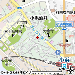 田中はきもの店周辺の地図