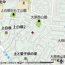 神奈川県横浜市旭区上白根2丁目35周辺の地図