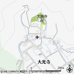 岐阜県揖斐郡揖斐川町大光寺133周辺の地図