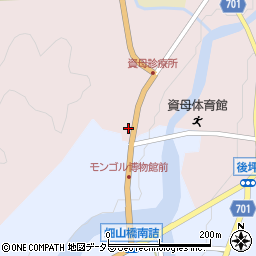 兵庫県豊岡市但東町中山769周辺の地図