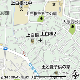 神奈川県横浜市旭区上白根2丁目51周辺の地図