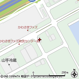 上組横浜支店川崎出張所周辺の地図
