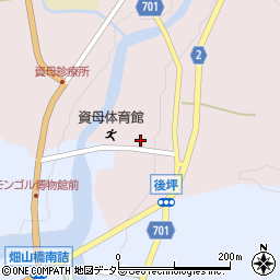 兵庫県豊岡市但東町中山695周辺の地図