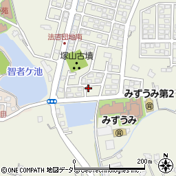 島根県松江市西法吉町4-4周辺の地図