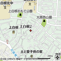 神奈川県横浜市旭区上白根2丁目39周辺の地図