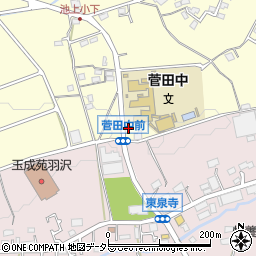 神奈川県横浜市神奈川区菅田町2022周辺の地図