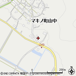 滋賀県高島市マキノ町山中287周辺の地図