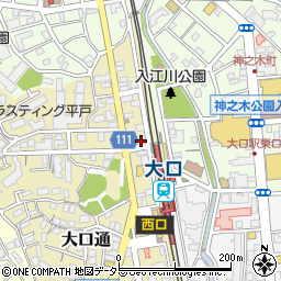 ＤｏＩｔ神奈川区大口通ステーション周辺の地図