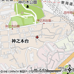 神奈川県横浜市神奈川区神之木台29-9周辺の地図