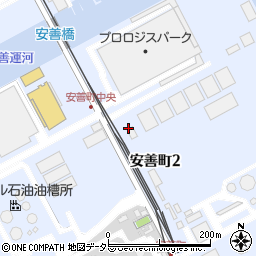 昭和シェル石油株式会社　横浜事業所　守衛室周辺の地図