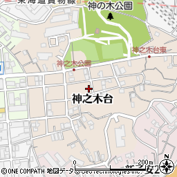 神奈川県横浜市神奈川区神之木台16-14周辺の地図