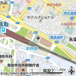 鳥取ワシントンホテルプラザ 銀座周辺の地図