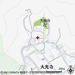 岐阜県揖斐郡揖斐川町大光寺129-1周辺の地図