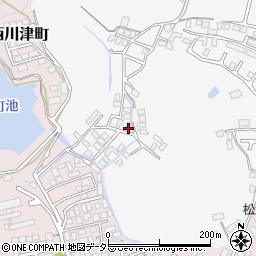 島根県松江市西持田町1-6周辺の地図