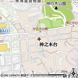 神奈川県横浜市神奈川区神之木台16-5周辺の地図