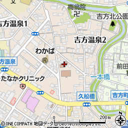 デイサービスセンター吉方温泉友和苑周辺の地図