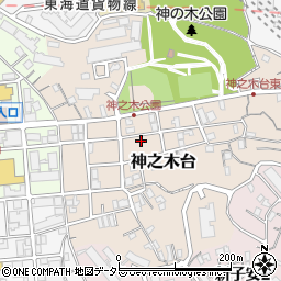 神奈川県横浜市神奈川区神之木台16-8周辺の地図