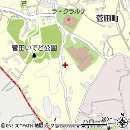 神奈川県横浜市神奈川区菅田町14周辺の地図