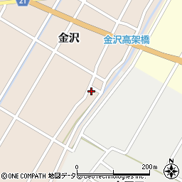 鳥取県鳥取市金沢120周辺の地図