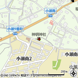 岐阜県関市小瀬1583周辺の地図