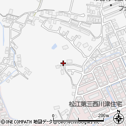 島根県松江市西持田町44周辺の地図