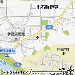 天理教出石川分教会周辺の地図