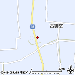 鳥取県西伯郡大山町古御堂278周辺の地図