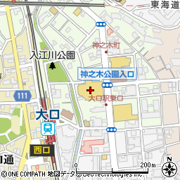 ＭＥＧＡドン・キホーテユニー（ＵＮＹ）　横浜大口店周辺の地図