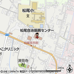 飯田市公民館・会館松尾公民館周辺の地図