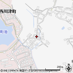 島根県松江市西持田町1-4周辺の地図