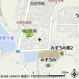 島根県松江市西法吉町3-8周辺の地図