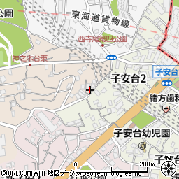 神奈川県横浜市神奈川区神之木台41周辺の地図