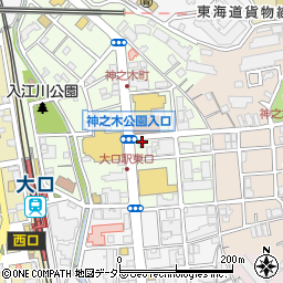 幡野精米店周辺の地図