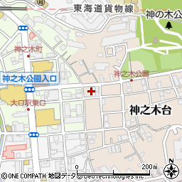 神奈川県横浜市神奈川区神之木台9周辺の地図