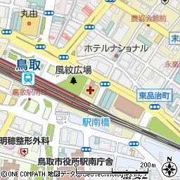 鳥取市医療看護専門学校周辺の地図