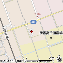 滋賀県長浜市木之本町千田840周辺の地図