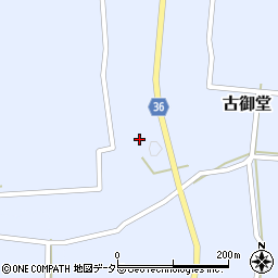 鳥取県西伯郡大山町古御堂177周辺の地図