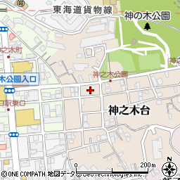 神奈川県横浜市神奈川区神之木台8周辺の地図
